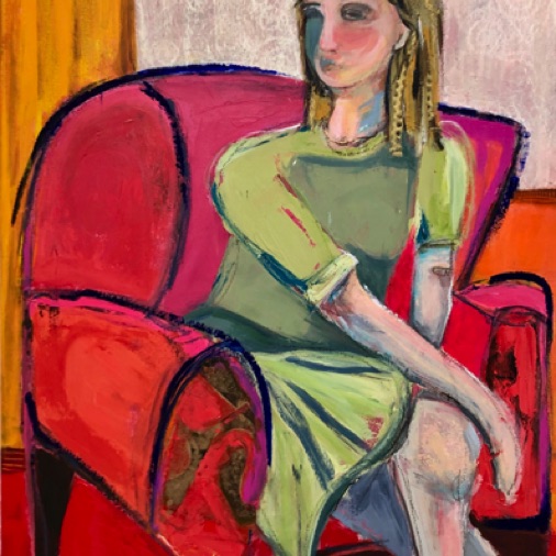 RED CHAIR
30"x24"
Mixed Media on canvas